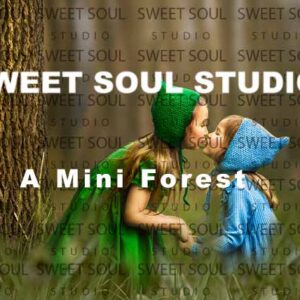 A Mini Forest Digital Background