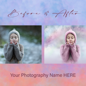 Pretty Pastel Before & After Template