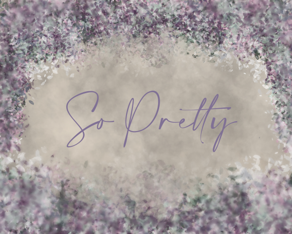 So Pretty Single Texture