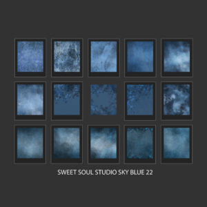 Sky Blue 22 Digital Texture Collection