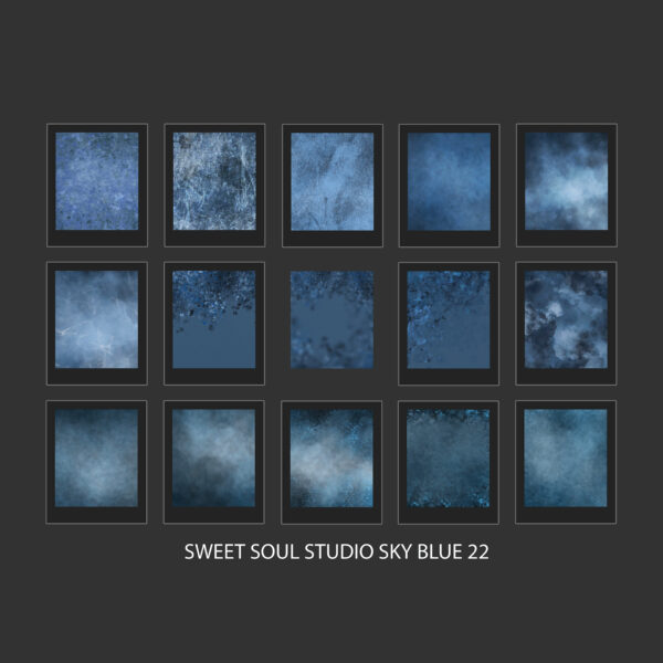 Sky Blue 22 Digital Texture Collection