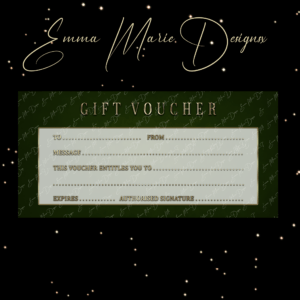 Gift Voucher - Classic Green