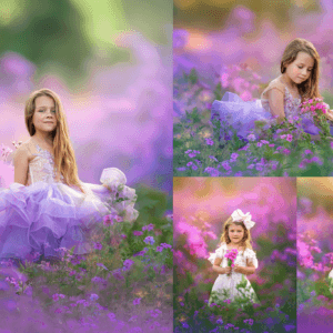 Lilac Flower Fields