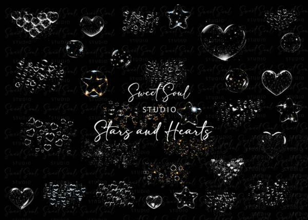 Stars and Hearts Bubbles