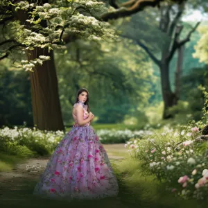 A Pretty Wooded Path