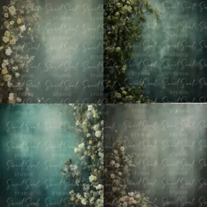 4 Floral Walls