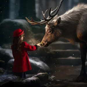 A Magical Reindeer Moment
