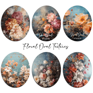 Floral Oval Textures