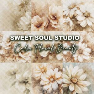 Calm Floral Beauty Textures
