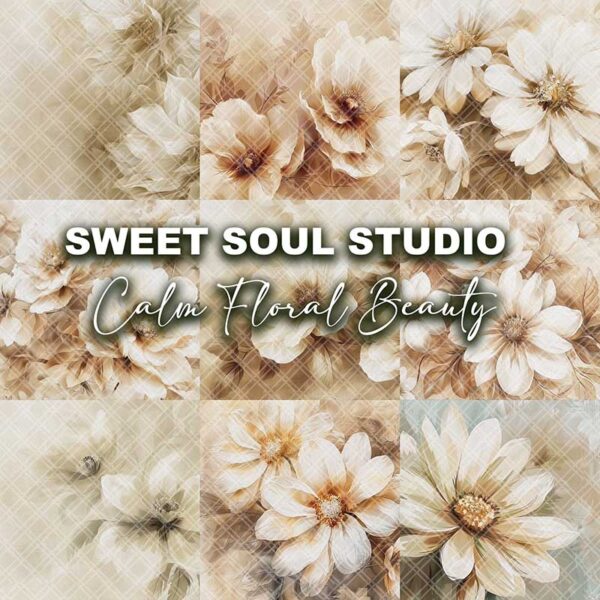 Calm Floral Beauty Textures