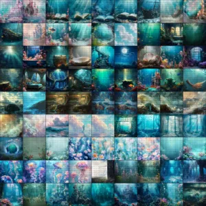 The Mermaid and the Ocean Collection