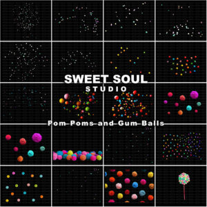 Raining Pom Poms and Gum Balls