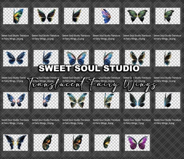 Translucent Fairy Wings - Image 2