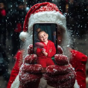 A Santa Selfie