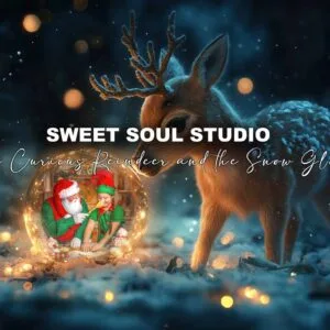 The Curious Reindeer and the Snow Globe