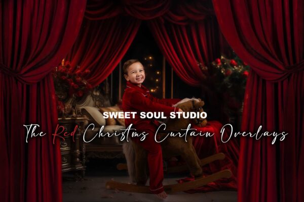 Red Curtain Overlays