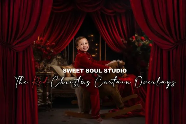 Red Curtain Overlays