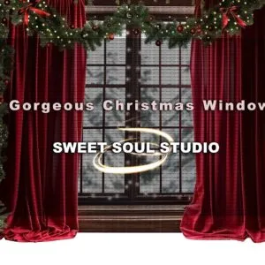 A Gorgeous Christmas Window