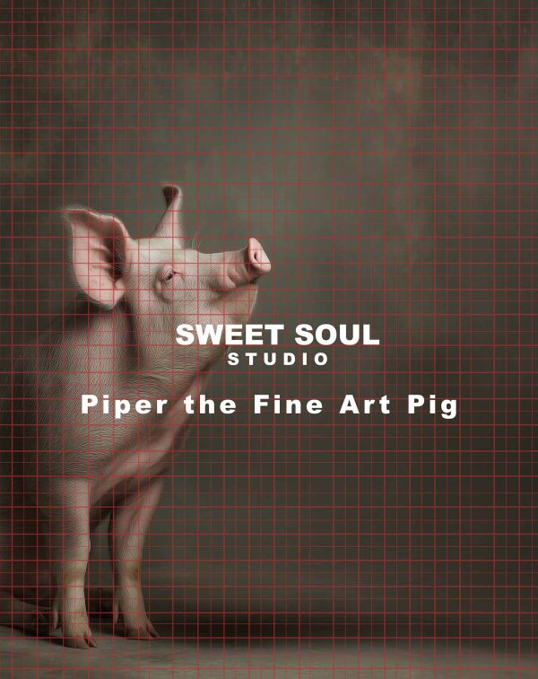 Piper the Fine Art Pig
