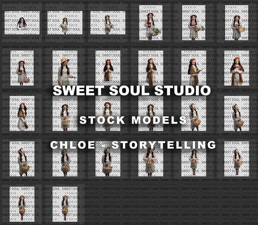 Stock models - Chloe Storytelling