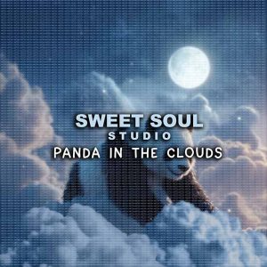 Panda in the clouds