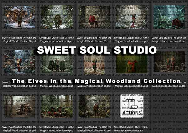 The Elves in the Magical Woodland Collection - Image 3