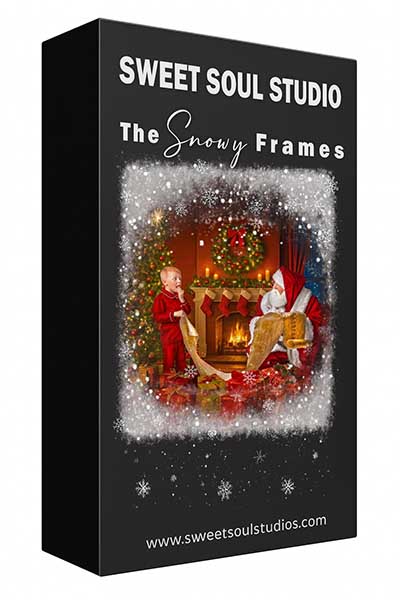 The Snowy Frame Overlays and Brushes - Image 3