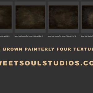 The Brown Painterly 4 Textures