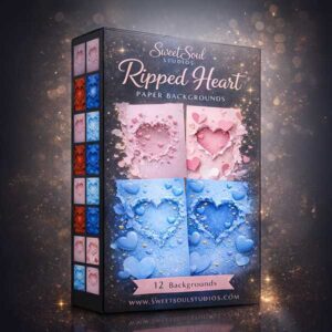 The Ripped Heart Paper Backgrounds