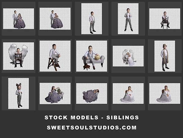 Stock models - siblings