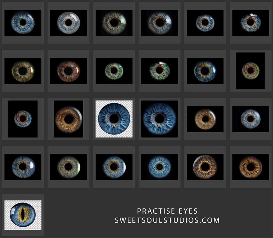 The Art of the Eye - set one - Image 3