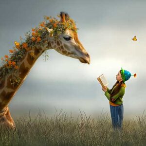 The Floral Giraffe
