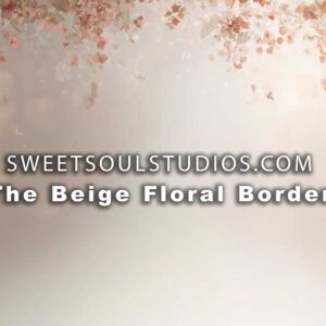 The Beige Floral Border