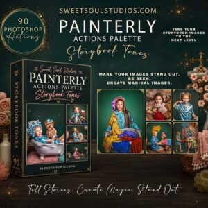 The Painterly Actions Palette: Storybook tones