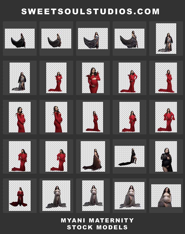 Myani Maternity Stock Models - Image 2