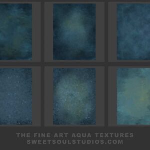 Fine Art Aqua Textures