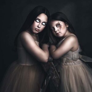 Spooky Portrait overlays