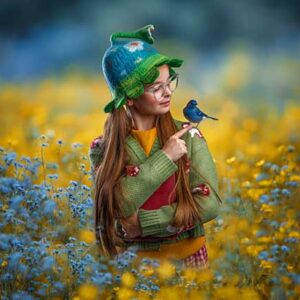 The Bluebell and Buttercup Meadow